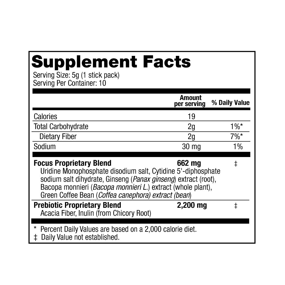 Focus_Supplement_Facts