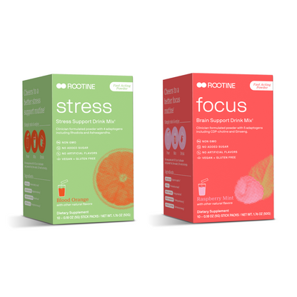 Stress and Focus boxes